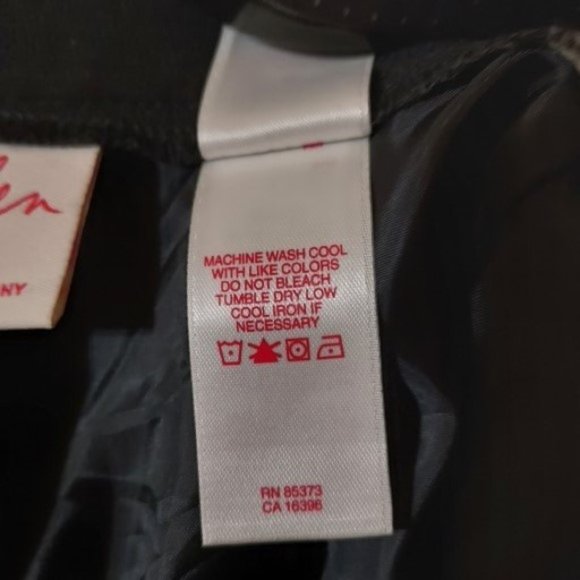 Vintage Meg Allen by Liz Claiborne Black Pencil Skirt Size 6 NWOT - Picture 6 of 6